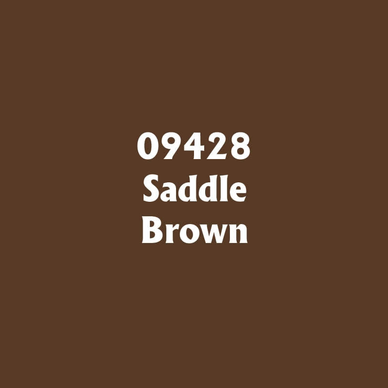 RPR09428PT Saddle Brown Acrylic Reaper Master Series Hobby Paint .5oz 2nd Image