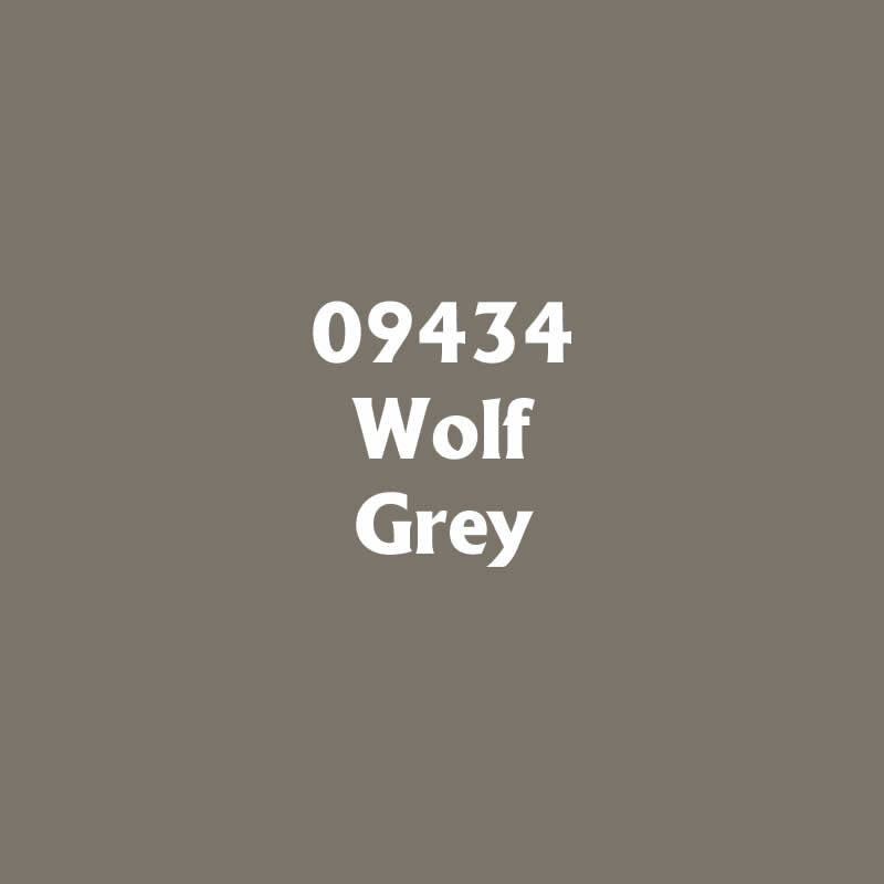 RPR09434PT Wolf Grey Acrylic Reaper Master Series Hobby Paint .5oz 2nd Image