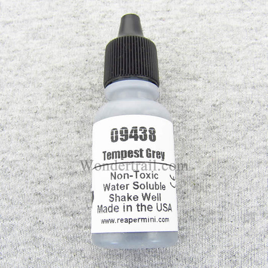 RPR09438PT Tempest Grey Acrylic Reaper Master Series Hobby Paint .5oz Main Image