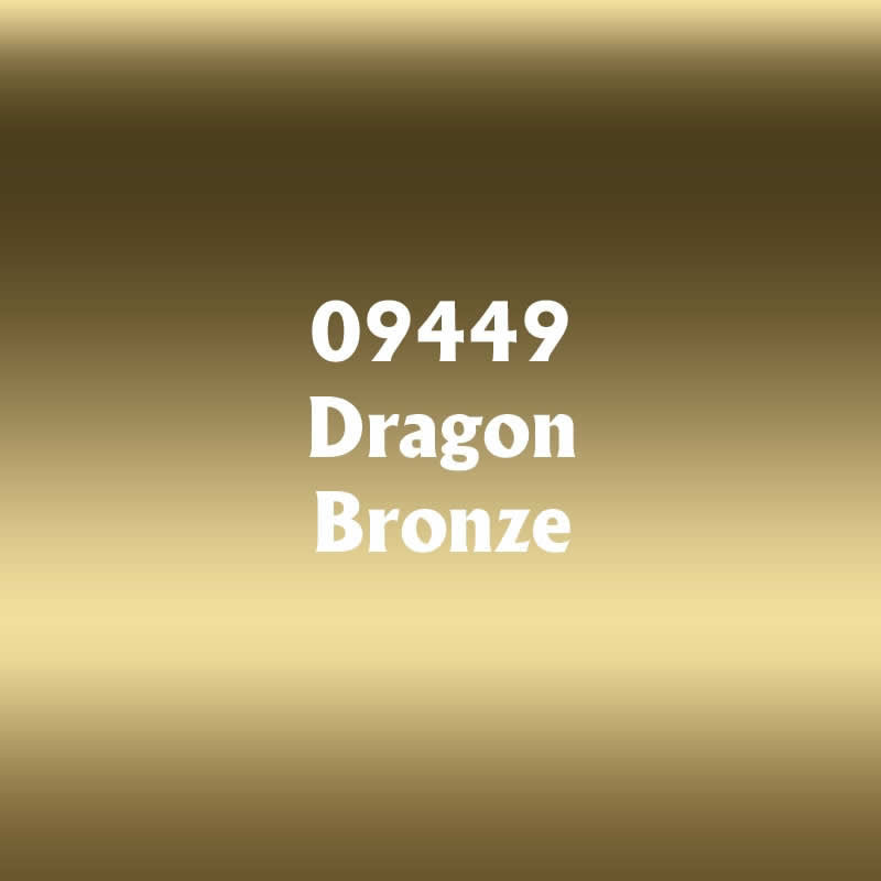 RPR09449 Dragon Bronze Acrylic Master Series Hobby Paint .5oz 2nd Image