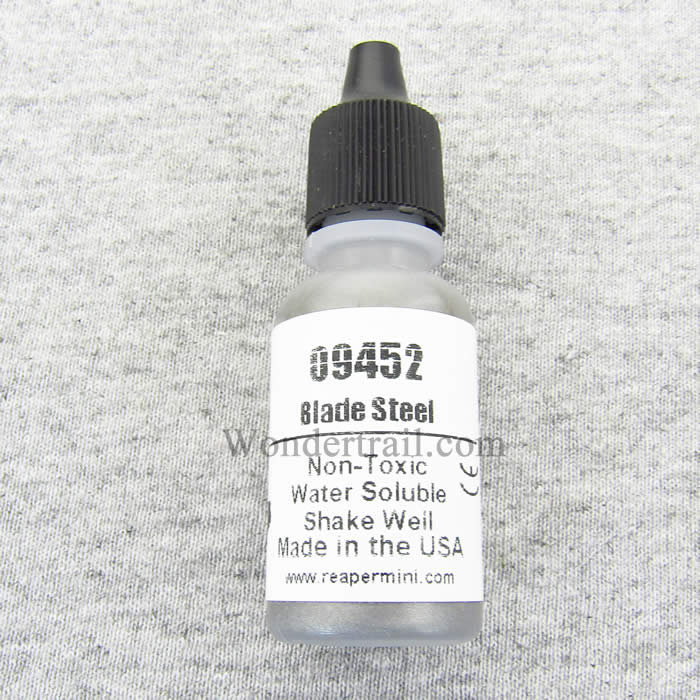 RPR09452 Blade Steel Acrylic Reaper Master Series Hobby Paint .5oz Main Image