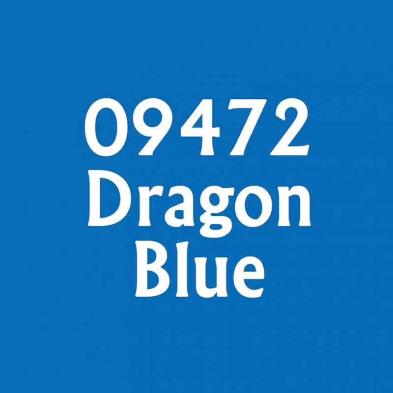 RPR09472 Dragon Blue Acrylic Reaper Master Series Hobby Paint .5oz 2nd Image