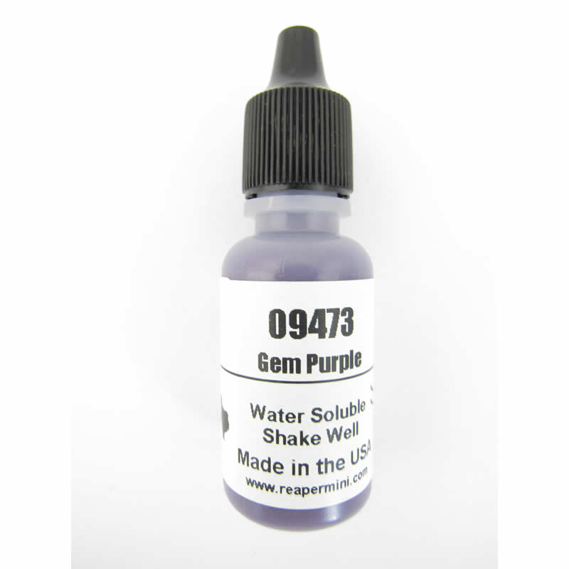 RPR09473 Gem Purple Acrylic Reaper Master Series Hobby Paint .5oz Main Image