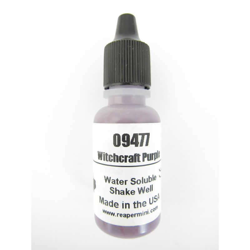 RPR09477 Witchcraft Purple Acrylic Reaper Master Series Hobby Paint .5oz Main Image