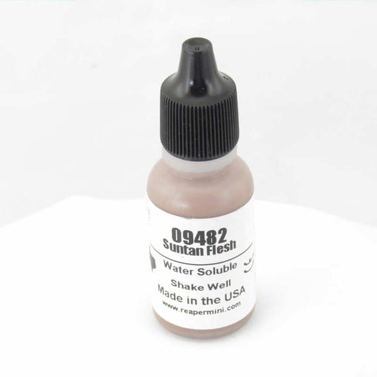 RPR09482 Suntan Flesh Acrylic Reaper Master Series Hobby Paint .5oz Dropper Bottle Main Image