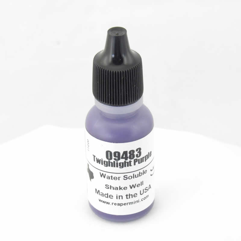 RPR09483 Twilight Purple Acrylic Reaper Master Series Hobby Paint .5oz Dropper Bottle Main Image