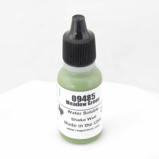 RPR09485 Meadow Green Acrylic Reaper Master Series Hobby Paint .5oz Dropper Bottle Main Image