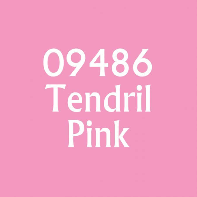 RPR09486 Tendril Pink Acrylic Reaper Master Series Hobby Paint .5oz Dropper Bottle 2nd Image