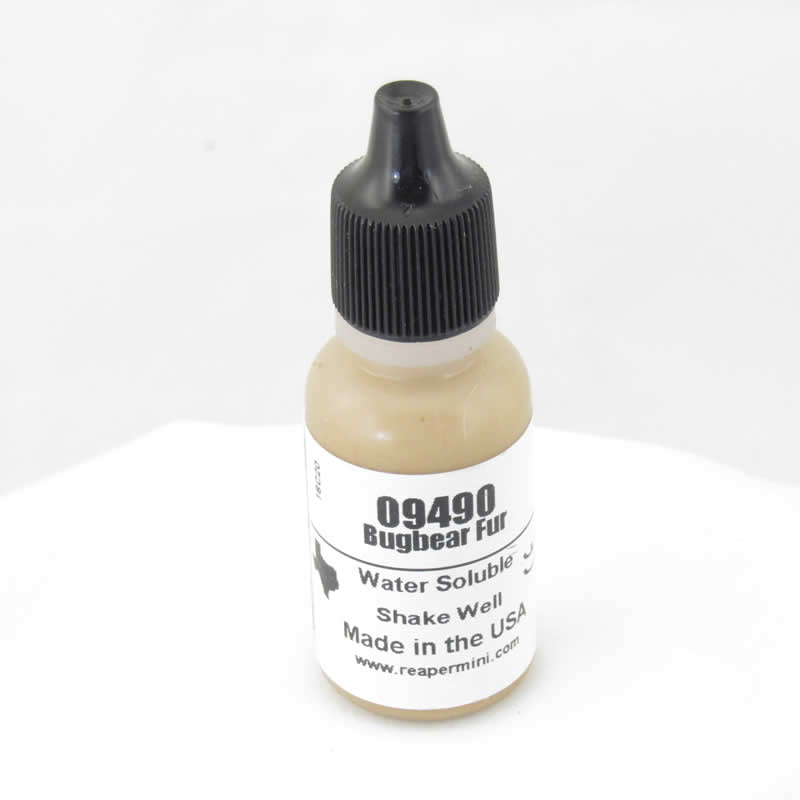 RPR09490 Bugbear Fur Acrylic Reaper Master Series Hobby Paint .5oz Dropper Bottle Main Image