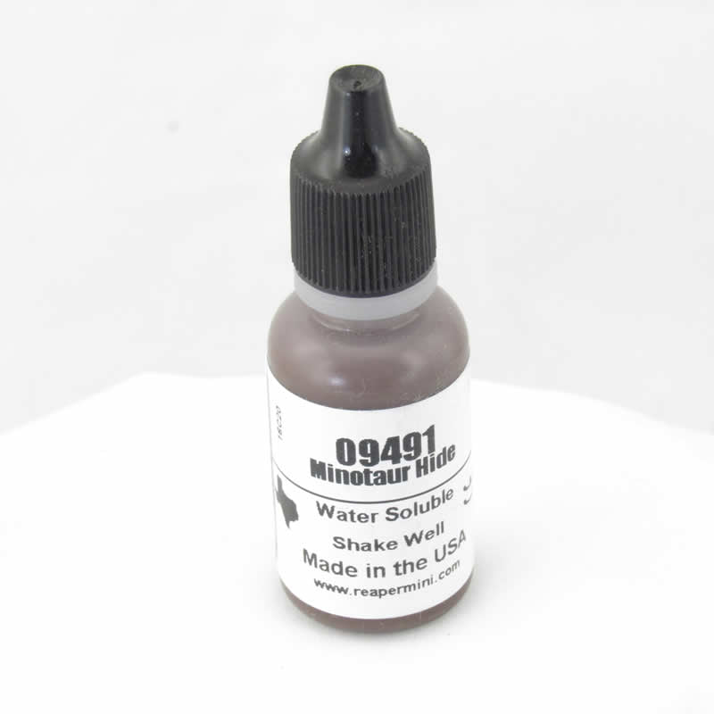 RPR09491 Minotaur Hide Acrylic Reaper Master Series Hobby Paint .5oz Dropper Bottle Main Image