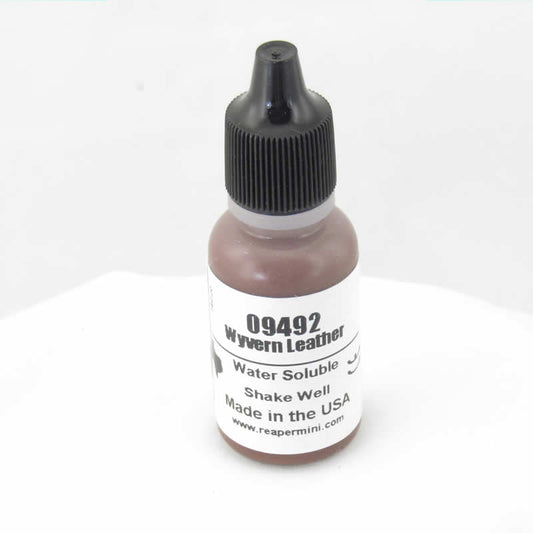 RPR09492 Wyvern Leather Acrylic Reaper Master Series Hobby Paint .5oz Dropper Bottle Main Image