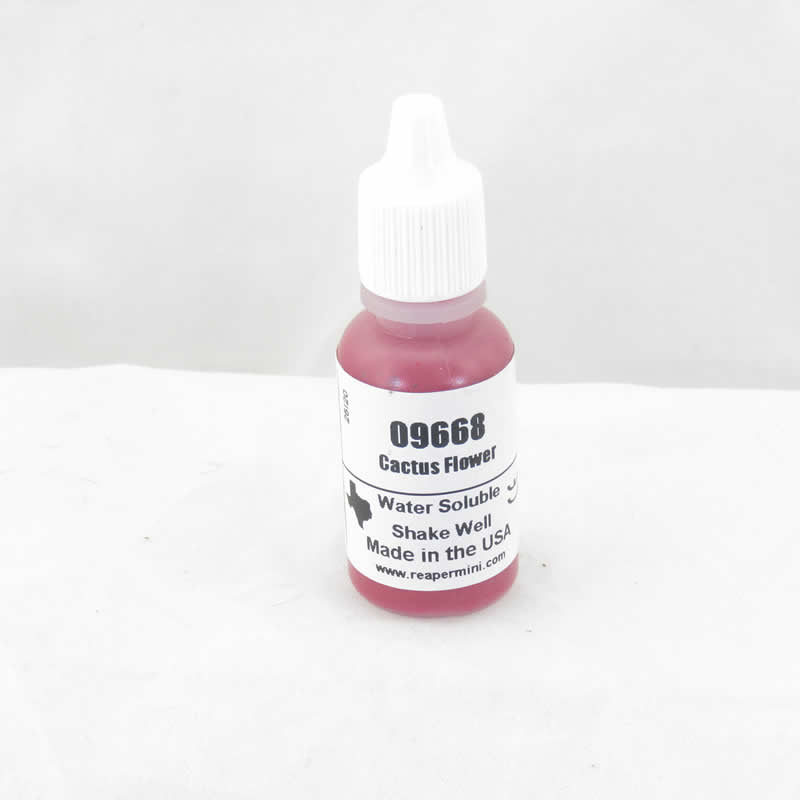 RPR09668 Cactus Flower Acrylic Reaper Master Series Hobby Paint .5oz Dropper Bottle Reaper Miniatures Main Image