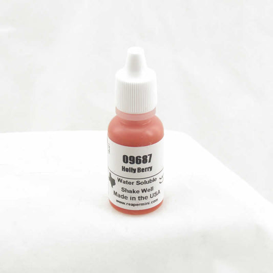 RPR09687 Holly Berry Acrylic Master Series Hobby Paint .5oz Dropper Bottle Main Image