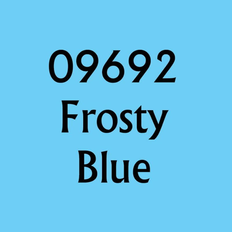 RPR09692 Frosty Blue Acrylic Reaper Master Series Hobby Paint .5oz Dropper Bottle 2nd Image
