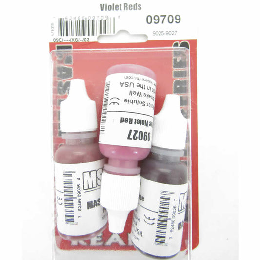 RPR09709 Violet Red Colors Triad (09025-09027) Acrylic Hobby Paint Main Image