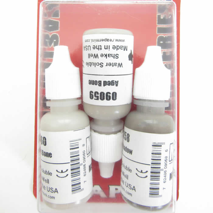 RPR09720 Bone Colors Triad (09058-09060) Acrylic Hobby Paint Main Image