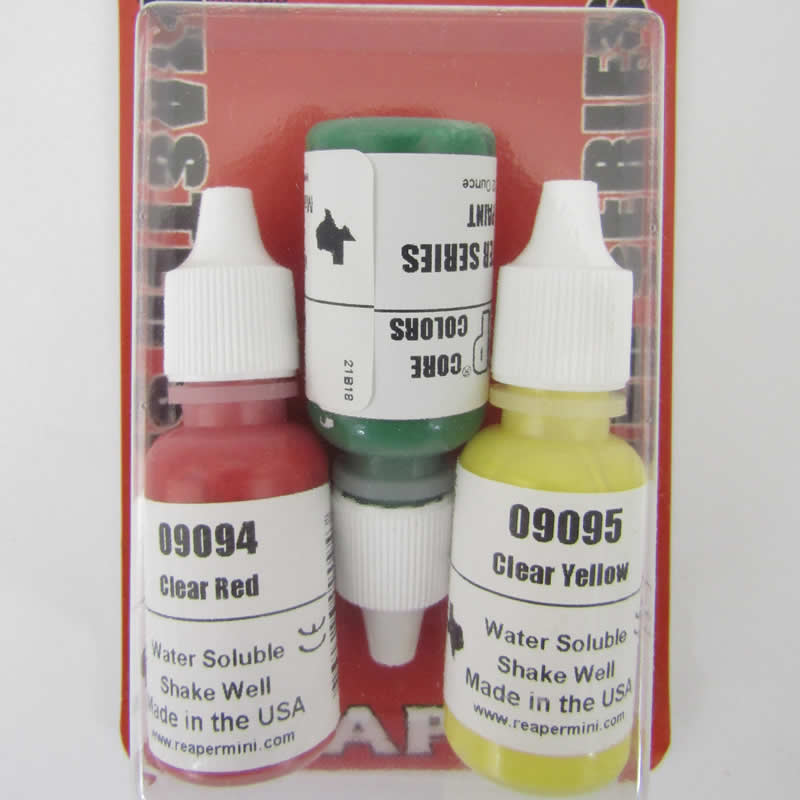 RPR09732 Clear Brights One Triad (09094-09096) Acrylic Hobby Paint Main Image