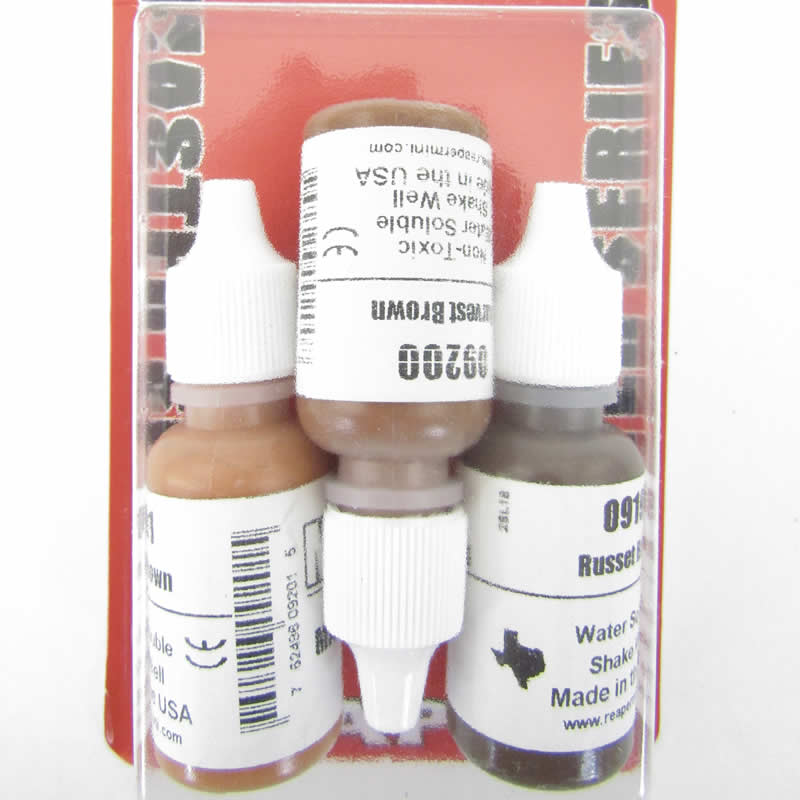 RPR09767 Autumn Browns Colors Triad (09199-09201) Acrylic Hobby Paint Main Image