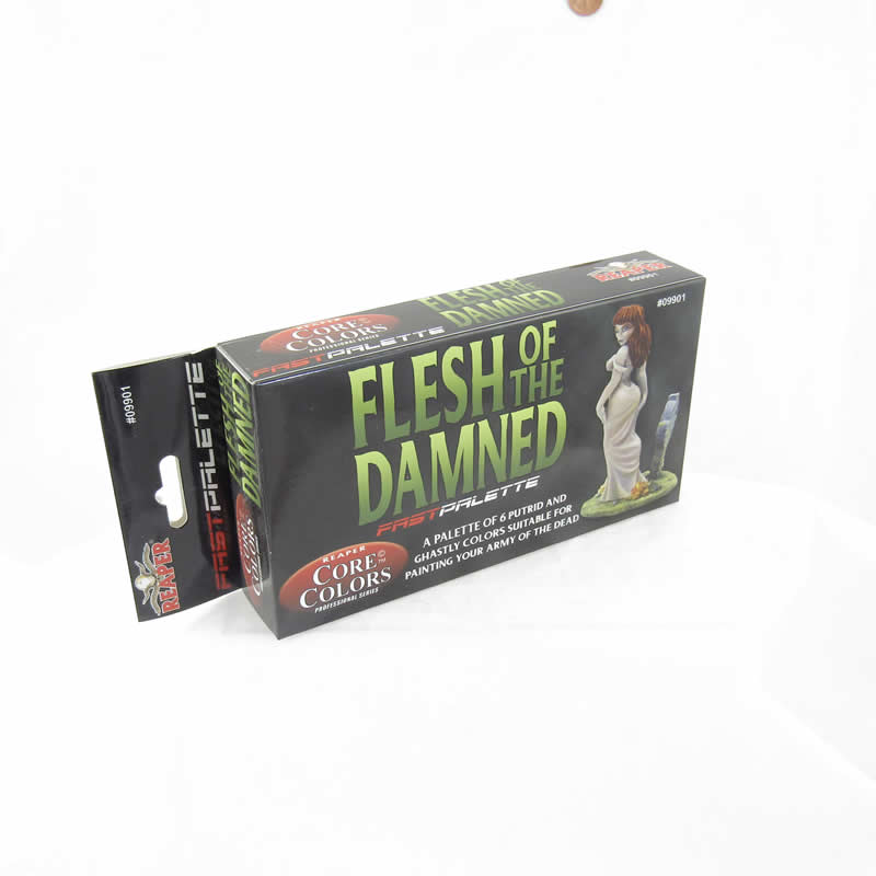 RPR09901 Flesh of the Damned Undead Skin Set Acrylic Master Series Hobby Paint Reaper Miniatures Main Image