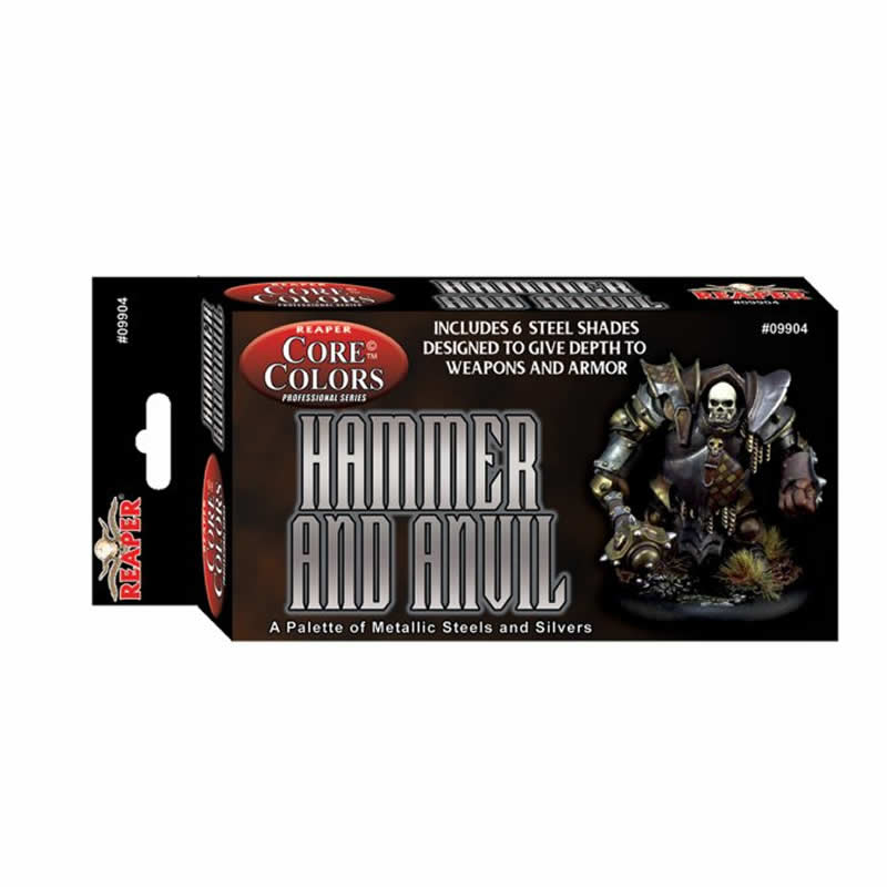 RPR09904 Hammer and Anvil Steel Colors Set Acrylic Master Series Hobby Paint 3rd Image