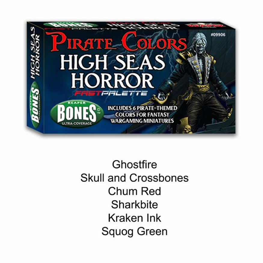 RPR09906 High Seas Horror Set Acrylic Master Series Hobby Paint 3rd Image