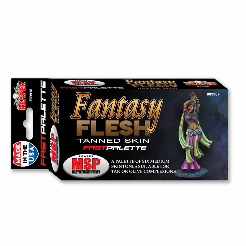 RPR09907 Fantasy Flesh Medium Skin Set Acrylic Master Series Hobby Paint 3rd Image