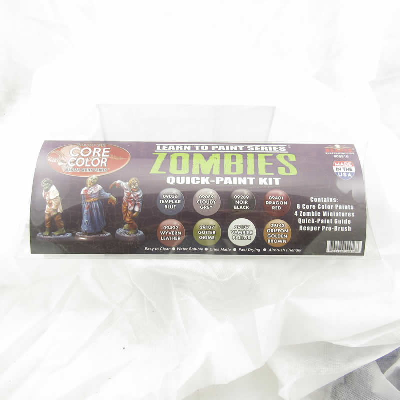RPR09916 Zombies Learn to Paint Quick Paint Kit  Acrylic Master Series Hobby Paint 2nd Image