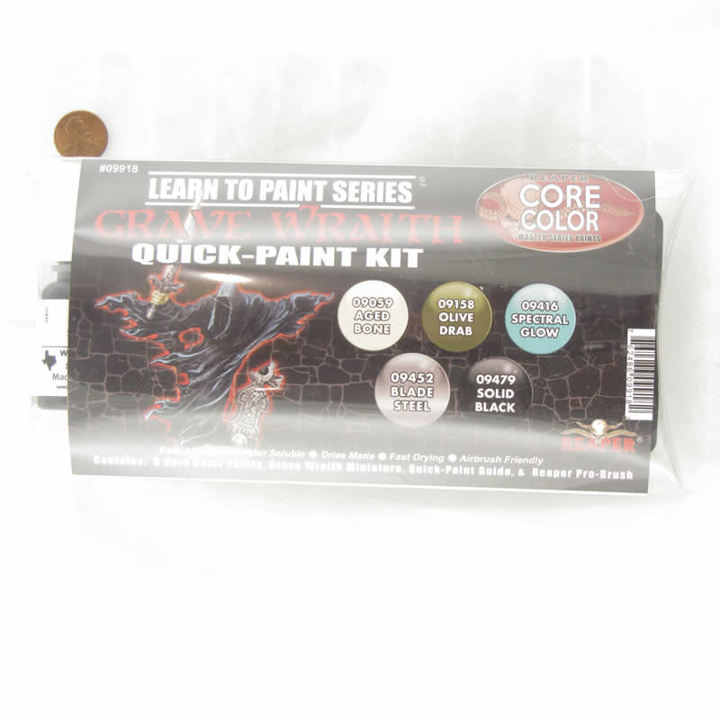 RPR09918 Grave Wraith Learn to Paint Quick Paint Kit  Acrylic Master Series Hobby Paint