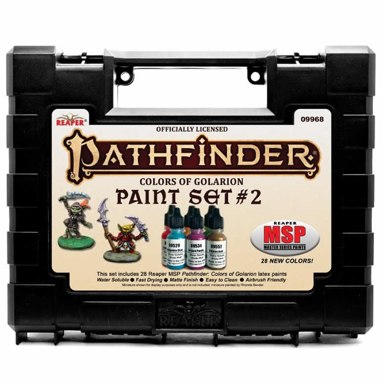 RPR09968 Pathfinder Colors Of Golarion Paint Set  No 2 Acrylic Hobby Paint Main Image