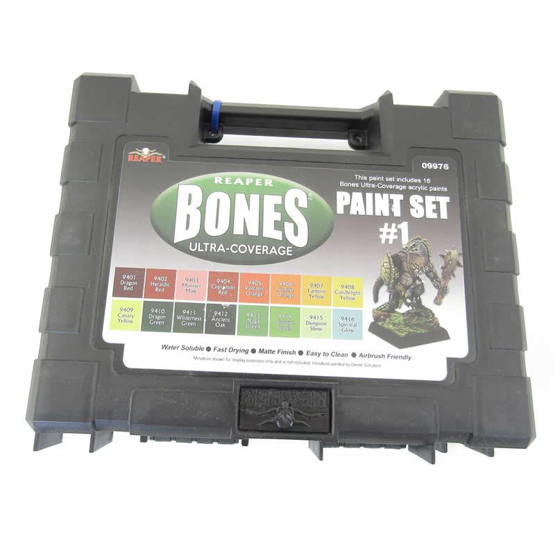 RPR09976 Master Series Bones Ultra Coverage Paint Set 1 Reaper Miniatures 2nd Image