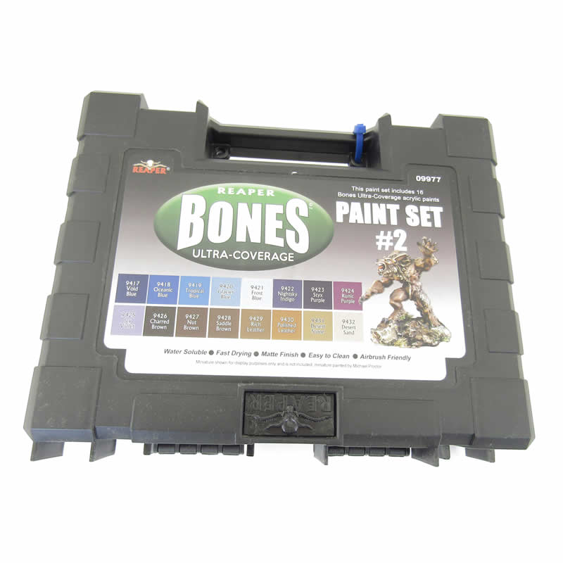 RPR09977 Master Series Bones Ultra-Coverage Acrylic Paint Set 2 Reaper 2nd Image