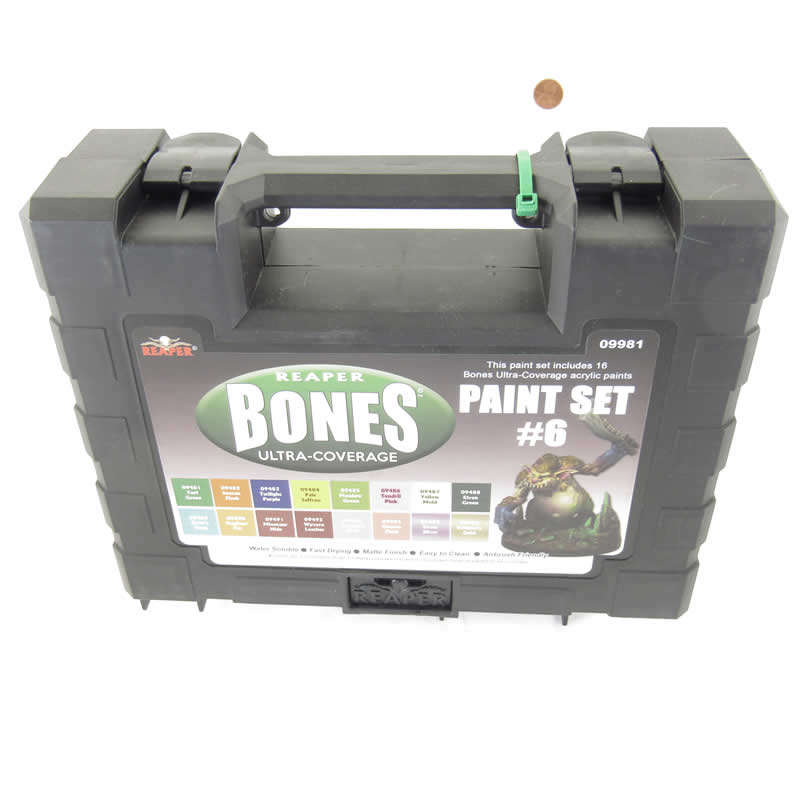 RPR09981 Master Series Bones Ultra-Coverage Acrylic Paint Set 6 Reaper 2nd Image