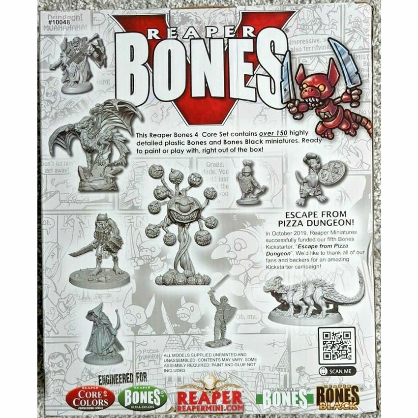RPR10048 Bones V Core Set Miniature 25mm Heroic Scale Bones Reaper Miniatures 2nd Image