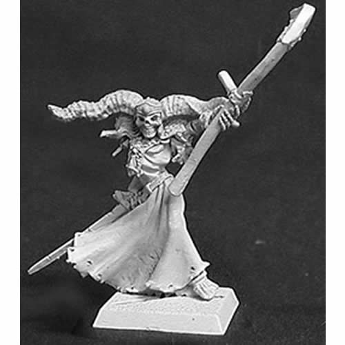 RPR14003 Ashkrypt Overlord Miniature 25mm Heroic Scale Warlord Reaper Miniatures Main Image