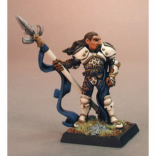 RPR14005 Lord Ironraven Crusader Captain Miniature 25mm Heroic Scale Main Image