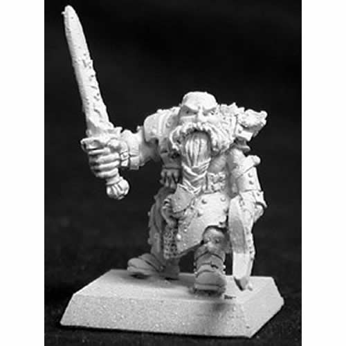 RPR14019 Durgam Deepmug Dwarf Hero Miniature 25mm Heroic Scale Main Image