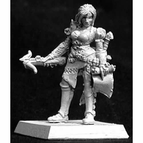 RPR14025 Kyla Bounty Hunter Miniature 25mm Heroic Scale Warlord Main Image