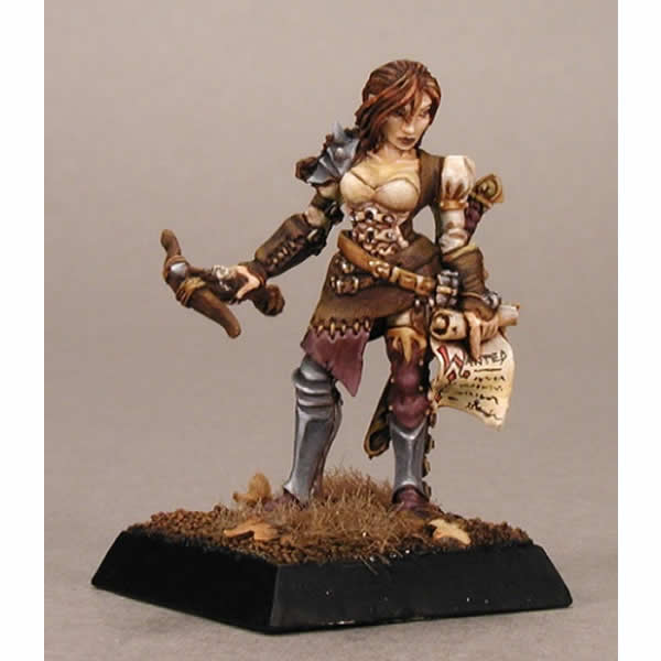 RPR14025 Kyla Bounty Hunter Miniature 25mm Heroic Scale Warlord 3rd Image