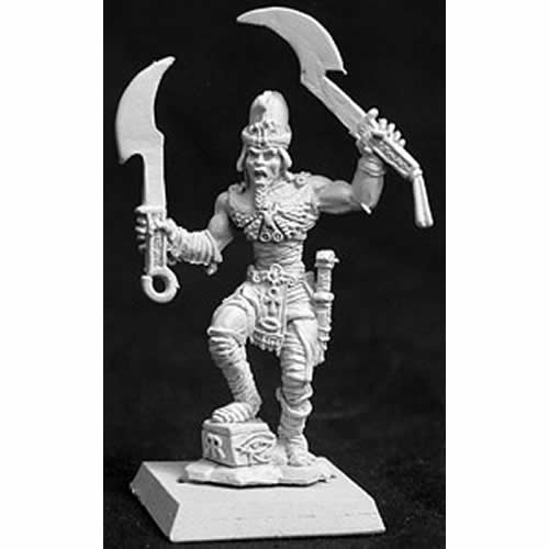 RPR14026 Nakhti Nefsokar Captain Miniature 25mm Heroic Scale Warlord Main Image