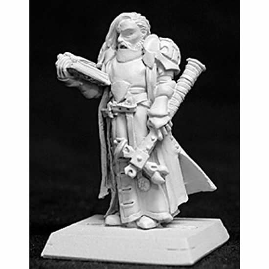 RPR14036 Halbarad Crusaders Cleric Miniature 25mm Heroic Scale Main Image