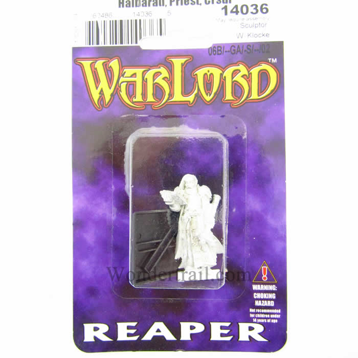 RPR14036 Halbarad Crusaders Cleric Miniature 25mm Heroic Scale 2nd Image