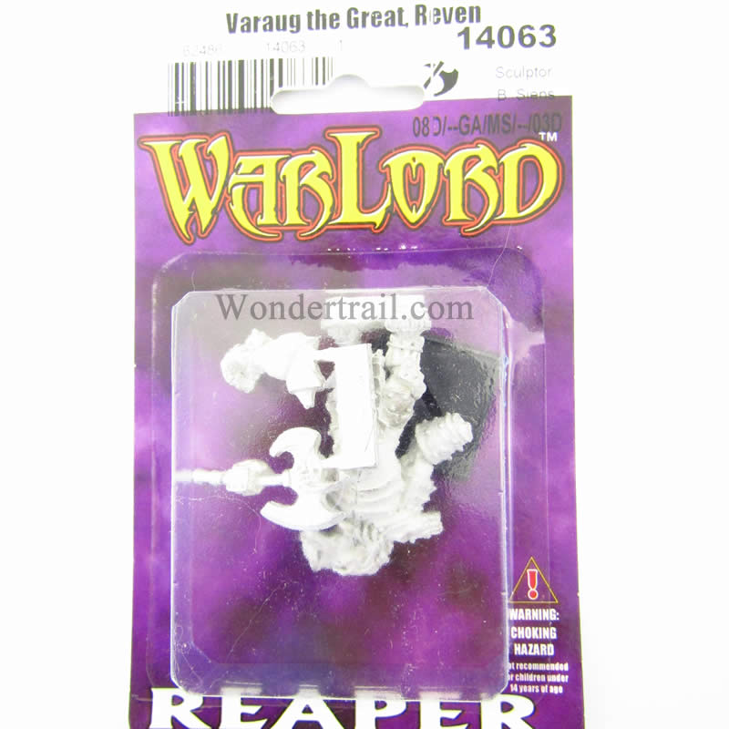 RPR14063 Varaug Reven Warlord Miniature 25mm Heroic Scale Warlord 2nd Image