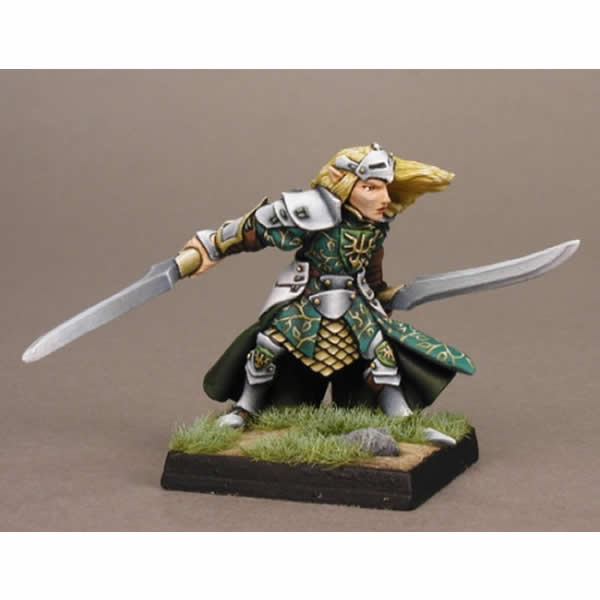 RPR14066 Danithal Elven Warlord Miniature 25mm Heroic Scale Warlord 3rd Image