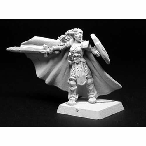 RPR14070 Nicole Captain Miniature 25mm Heroic Scale Warlord Reaper Main Image