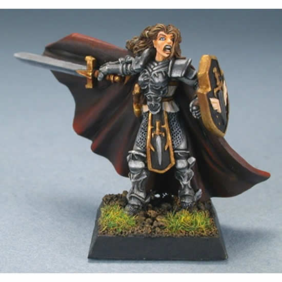 RPR14070 Nicole Captain Miniature 25mm Heroic Scale Warlord Reaper 3rd Image