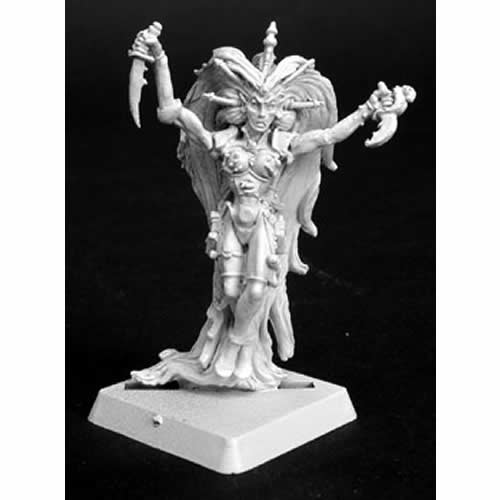 RPR14078 Nasithe Darkspawn Hero Miniature 25mm Heroic Scale Warlord Main Image