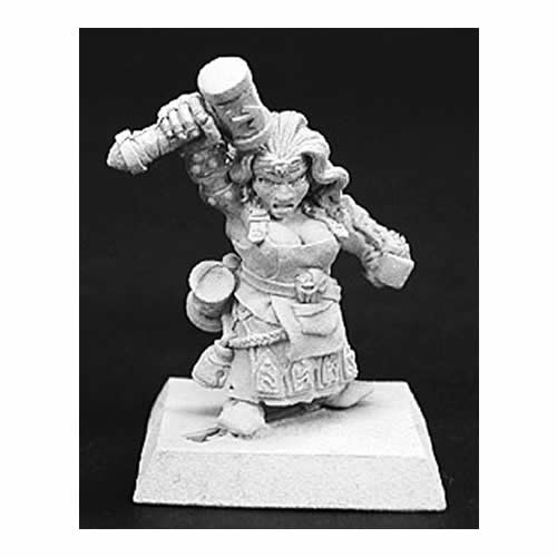 RPR14082 Margara Dwarf Mage Miniature 25mm Heroic Scale Warlord Main Image