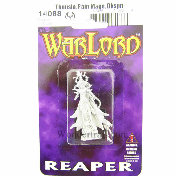 RPR14088 Thuusia Darkspawn Mage Miniature 25mm Heroic Scale Warlord 2nd Image