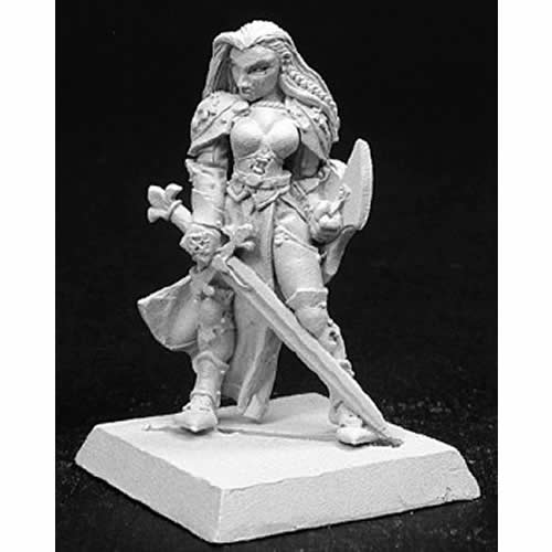 RPR14093 Finari Crusaders Hero Miniature 25mm Heroic Scale Main Image