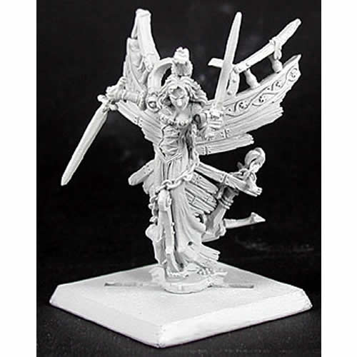 RPR14106 Dark Maiden Razig Solo Miniature 25mm Heroic Scale Warlord Main Image